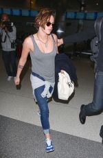 KRISTEN STEWART at Los Angeles International Airport 1802