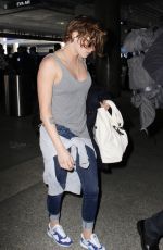 KRISTEN STEWART at Los Angeles International Airport 1802