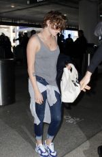 KRISTEN STEWART at Los Angeles International Airport 1802