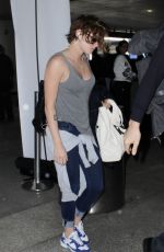 KRISTEN STEWART at Los Angeles International Airport 1802