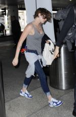 KRISTEN STEWART at Los Angeles International Airport 1802