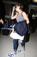 KRISTEN STEWART at Los Angeles International Airport 1802