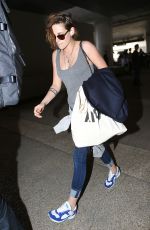 KRISTEN STEWART at Los Angeles International Airport 1802
