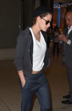 KRISTEN STEWART Back at LAX Airport from Paris