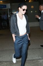 KRISTEN STEWART Back at LAX Airport from Paris