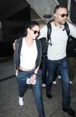 KRISTEN STEWART Back at LAX Airport from Paris