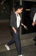 KRISTEN STEWART Back at LAX Airport from Paris
