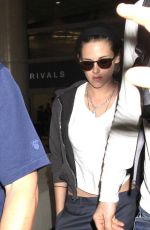 KRISTEN STEWART Back at LAX Airport from Paris