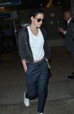 KRISTEN STEWART Back at LAX Airport from Paris