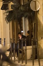 KRISTEN STEWART Nigh Out in Paris