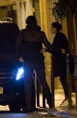 KRISTEN STEWART Nigh Out in Paris