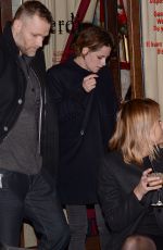 KRISTEN STEWART Nigh Out in Paris
