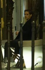 KRISTEN STEWART Nigh Out in Paris