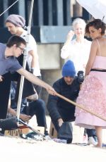KRISTEN STEWART on the Set of Chanel Photoshoot in Malibu