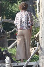 KRISTEN STEWART on the Set of Chanel Photoshoot in Malibu