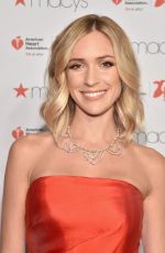 KRISTIN CAVALLARI at Go Red for Women Ded Dress Collection 2015 in New York