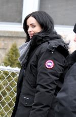 KRYSTEN RITTER on the Set of A.K.A. Jessica Jones in New York 502
