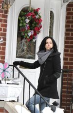 KRYSTEN RITTER on the Set of A.K.A. Jessica Jones in New York 502
