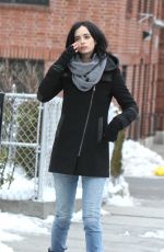 KRYSTEN RITTER on the Set of A.K.A. Jessica Jones in New York 502