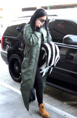 KYLIE JENNER Arrives at Los Angeles International Airport 1102