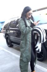 KYLIE JENNER Arrives at Los Angeles International Airport 1102