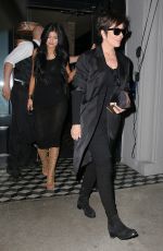 KYLIE JENNER in Tight Dress Out and About in West Hollywood