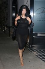KYLIE JENNER Leaves Craig