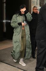 KYLIE JENNER Leaves Trump Hotel in New York