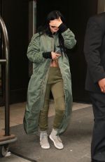 KYLIE JENNER Leaves Trump Hotel in New York
