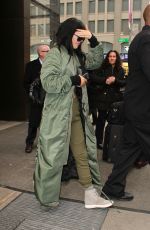 KYLIE JENNER Leaves Trump Hotel in New York