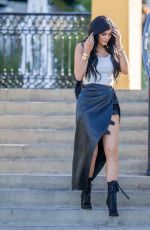 KYLIE JENNER Leves Sugarfish Sushi in Calabasas 2502