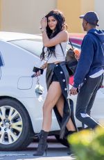 KYLIE JENNER Leves Sugarfish Sushi in Calabasas 2502