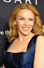 KYLIE MINOGUE at Bvlgari and Save the Children stop. think. give. Pre-oscar Gala in Beverly Hills