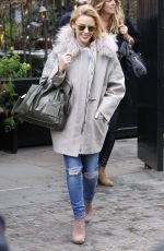 KYLIE MINOGUE Leaving Chiltern Firehouse in London 3001