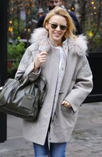 KYLIE MINOGUE Leaving Chiltern Firehouse in London 3001