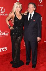 LADY GAGA and Tony Bennett at 2015 Musicares Person of the Year Gala Honoring Bob Dylan
