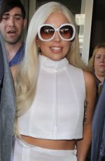 LADY GAGA Arrives at LAX Airport in Los Angeles 1702