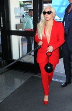LADY GAGA Arrives at LAX Airport in Los Angeles