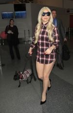 LADY GAGA Arrives at Los Angeles International Airport 0302