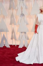 LADY GAGA at 87th Annual Academy Awards at the Dolby Theatre in Hollywood