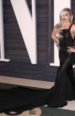 LADY GAGA at Vanity Fair Oscar Party in Hollywood