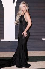 LADY GAGA at Vanity Fair Oscar Party in Hollywood