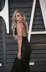 LADY GAGA at Vanity Fair Oscar Party in Hollywood