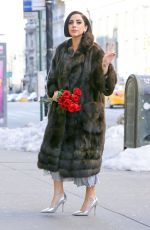 LADY GAGA in Leaves Her Apartment in New York 1302