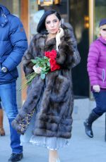 LADY GAGA in Leaves Her Apartment in New York 1302