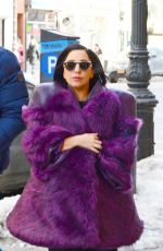 LADY GAGA Out and About in New York 1602
