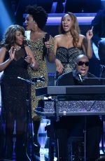 LADY GAGA Stevie Wonder Songs In the Key of Life All-star Grammy Salute in Los Angeles