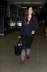 LANA DEL REY Arrivies at LAX Airport in Los Angeles 0102