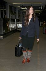 LANA DEL REY Arrivies at LAX Airport in Los Angeles 0102