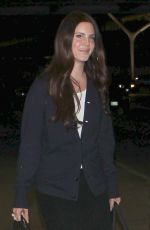 LANA DEL REY Arrivies at LAX Airport in Los Angeles 0102